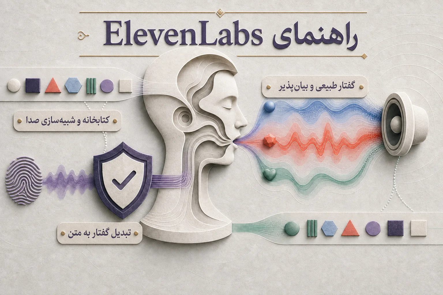 اینفوگرافیک راهنمای انتخاب و استفاده از Elevenlabs Starter