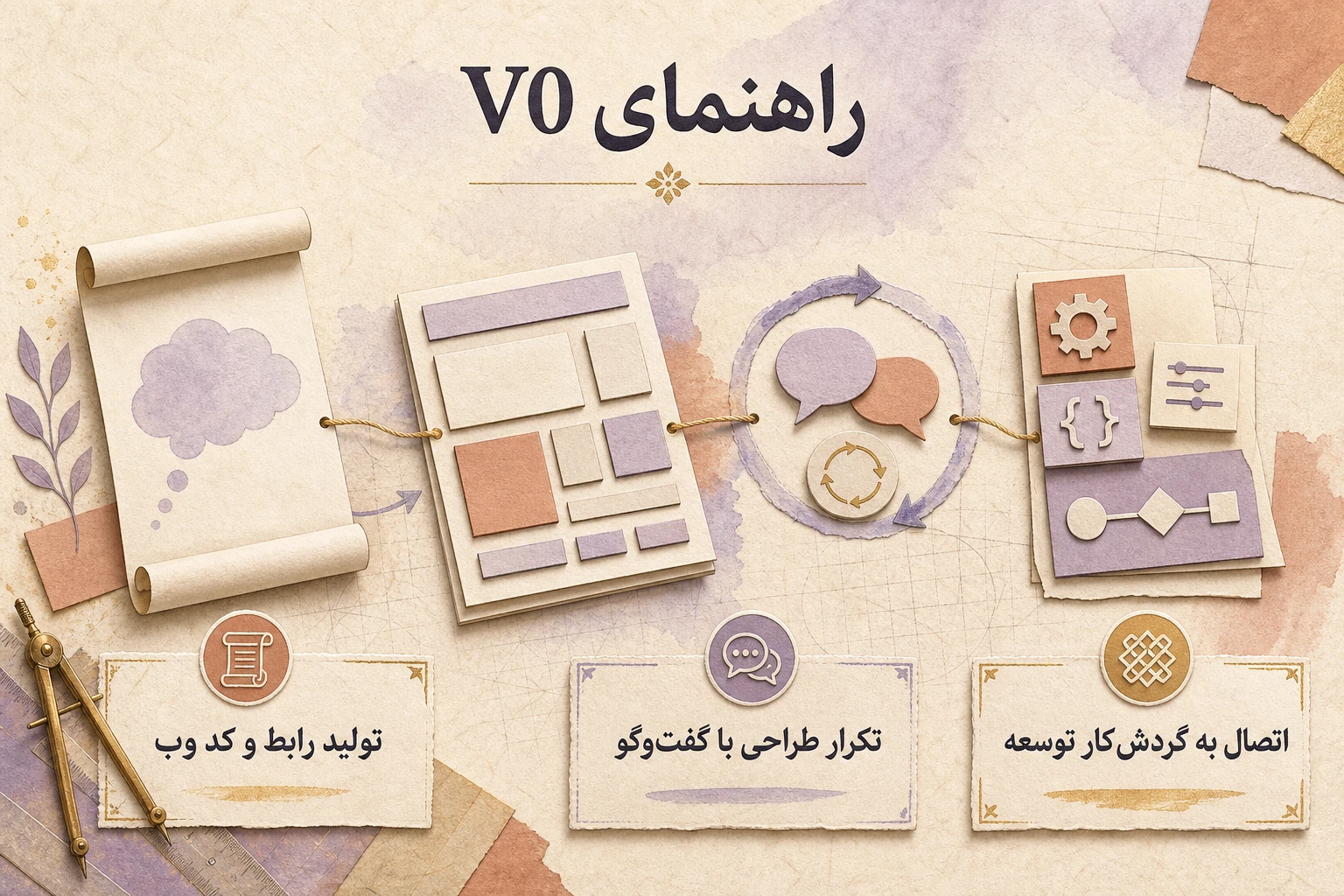 اینفوگرافیک راهنمای انتخاب و استفاده از v0 Premium