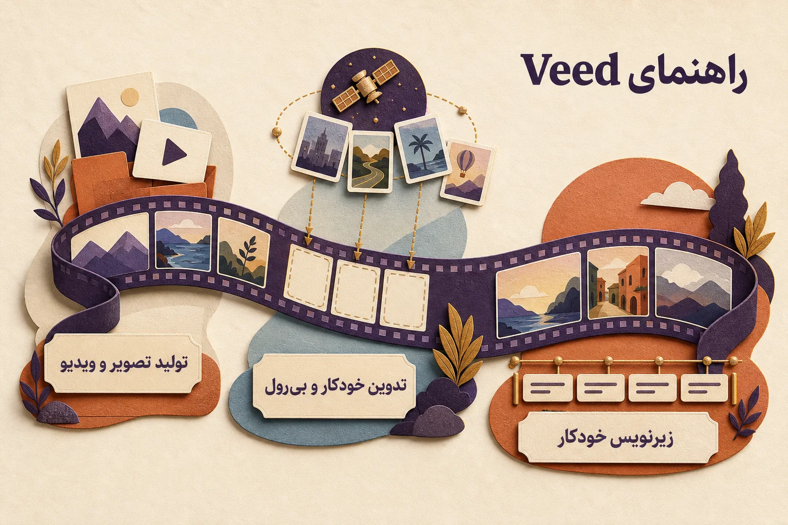 اینفوگرافیک راهنمای انتخاب و استفاده از VEED Lite